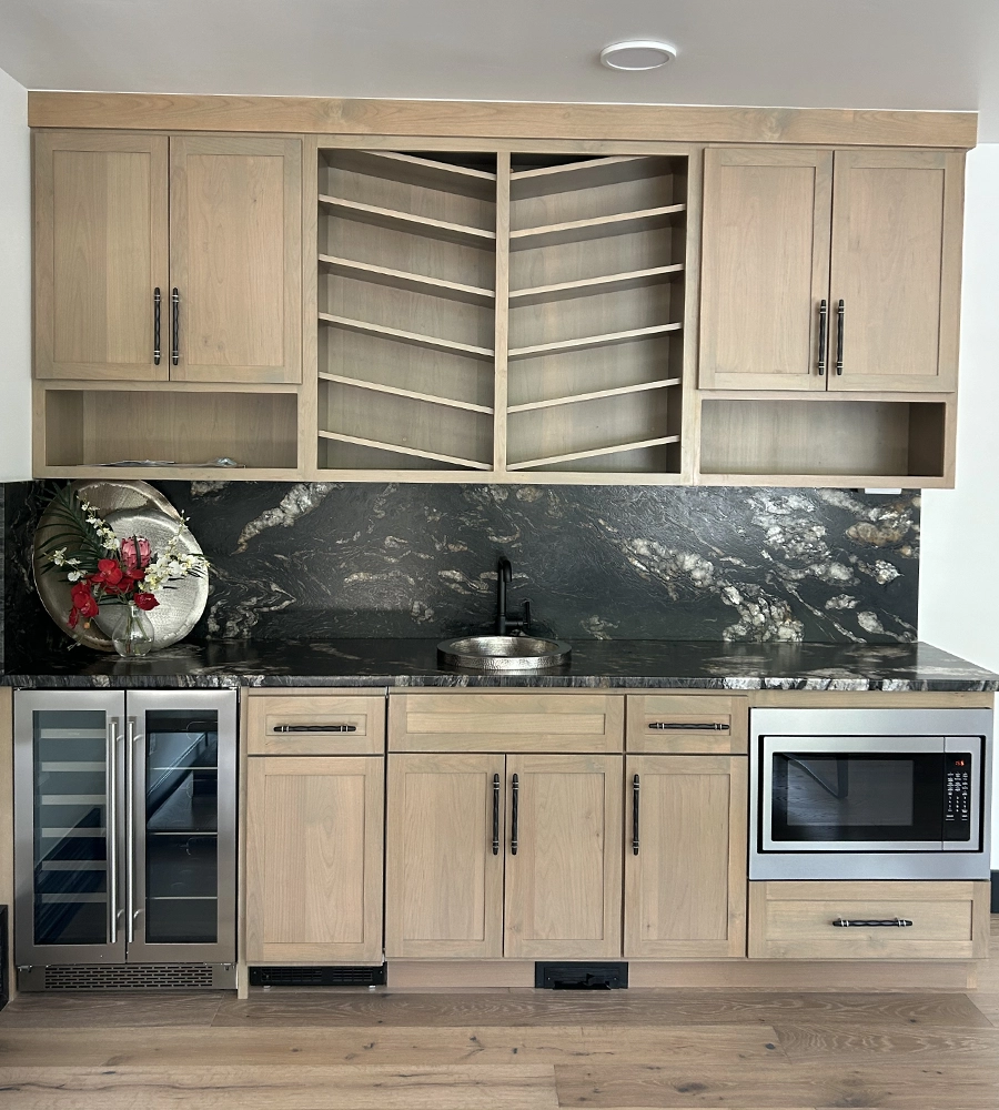 Custom Cabinets In A Kitchen