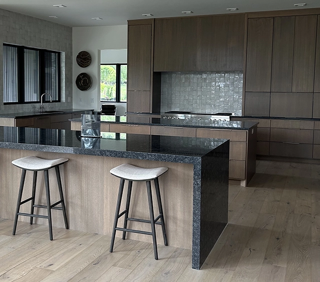 Custom Cabinets In A Kitchen
